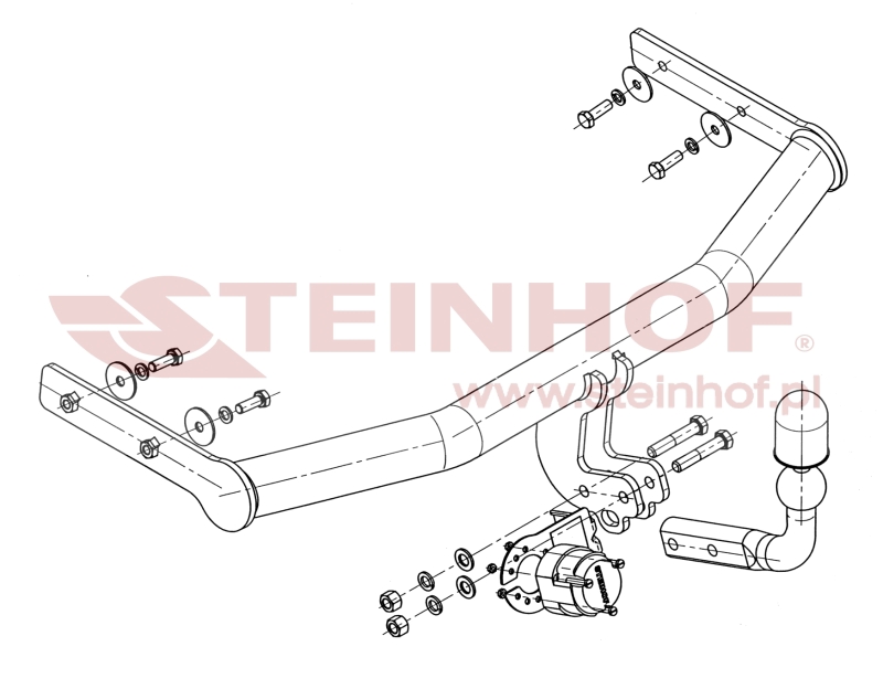Ťažné zariadenie Seat Arosa 3D, S-102