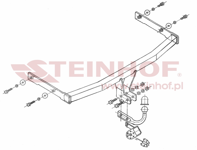 Ťažné zariadenie Seat Cordoba 4D, S-115