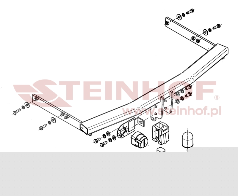 Ťažné zariadenie Seat Ibiza 3/5D (6J) (okrem Coupra) , S-151