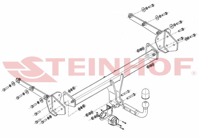 Ťažné zariadenie Subaru Outback, S-387