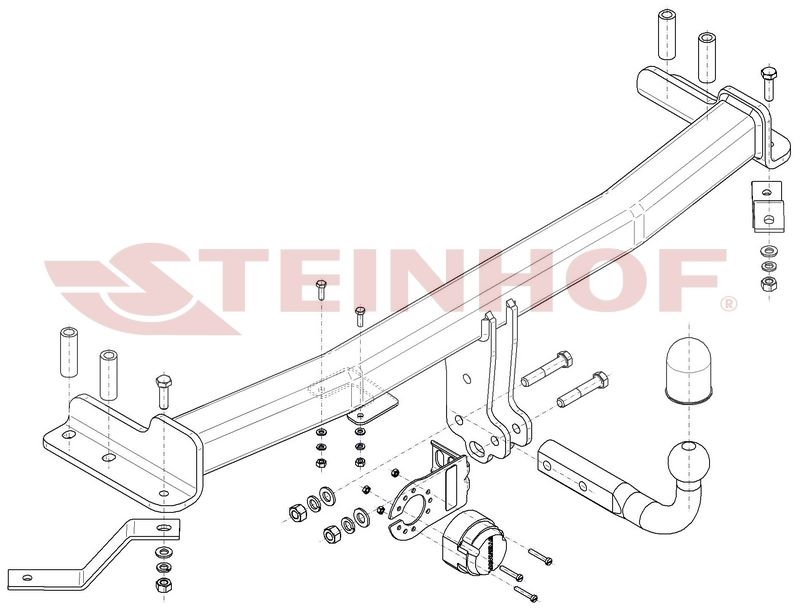 Ťažné zariadenie SsangYong Rodius II 2WD / 4WD, S-478