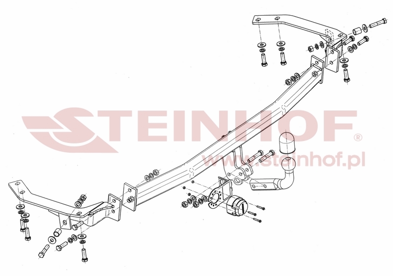 Ťažné zariadenie Toyota Avensis Verso, T-094