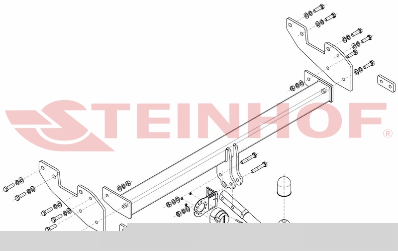Ťažné zariadenie Toyota Hilux, T-151