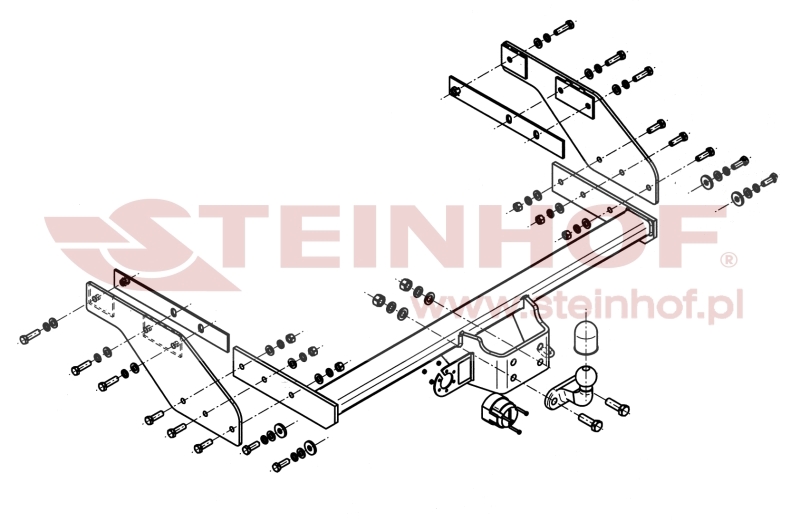 Ťažné zariadenie ZX AUTO Grand Tiger, Pickup, Z-020