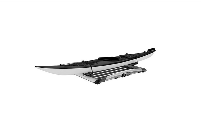 Strešný kôš Thule Trail L - aluminium