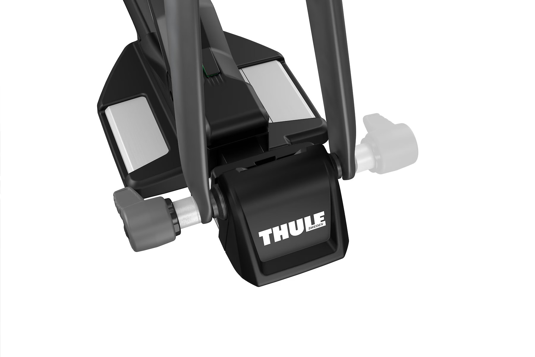 Strešný nosič bicyklov Thule TopRide, uchytenie kolesa za vidlicu - black