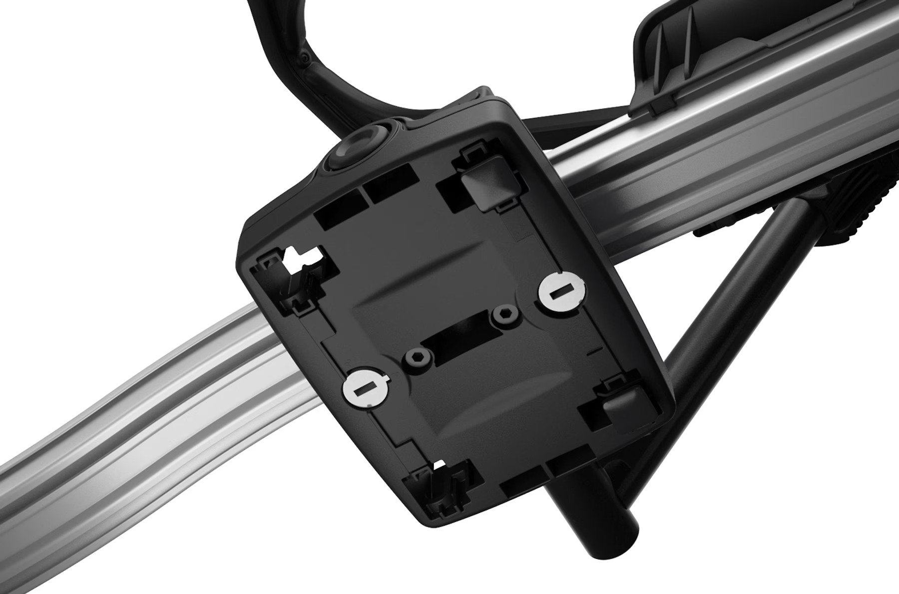 Strešný nosič bicyklov Thule UpRide, uchytenie za bicykel - black / aluminium