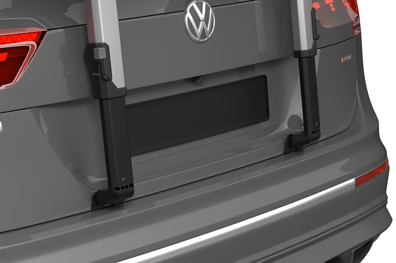 Nosič bicyklov THULE OutWay Platform na zadné dvere na 2 bicykle - black / aluminium